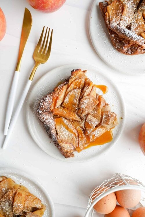 Easy German Apple Puff Pancake