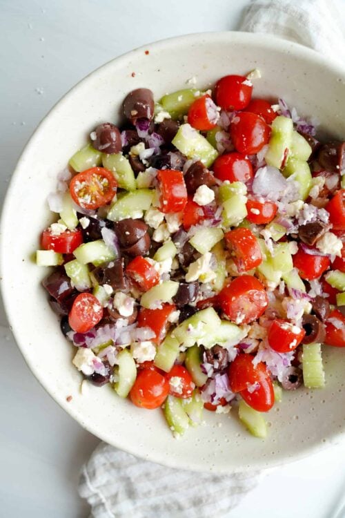 Best Greek Salad Recipe Best Greek Salad Recipe
