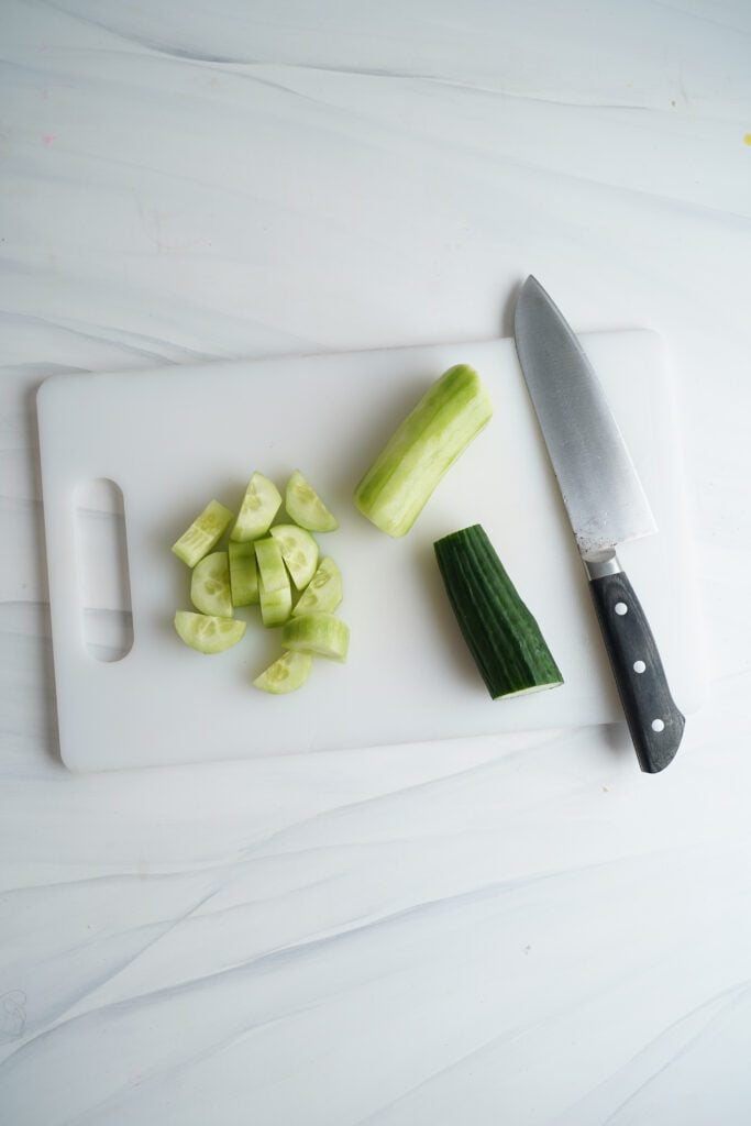 Cucumber Cuts | cookingwithcassandra.com