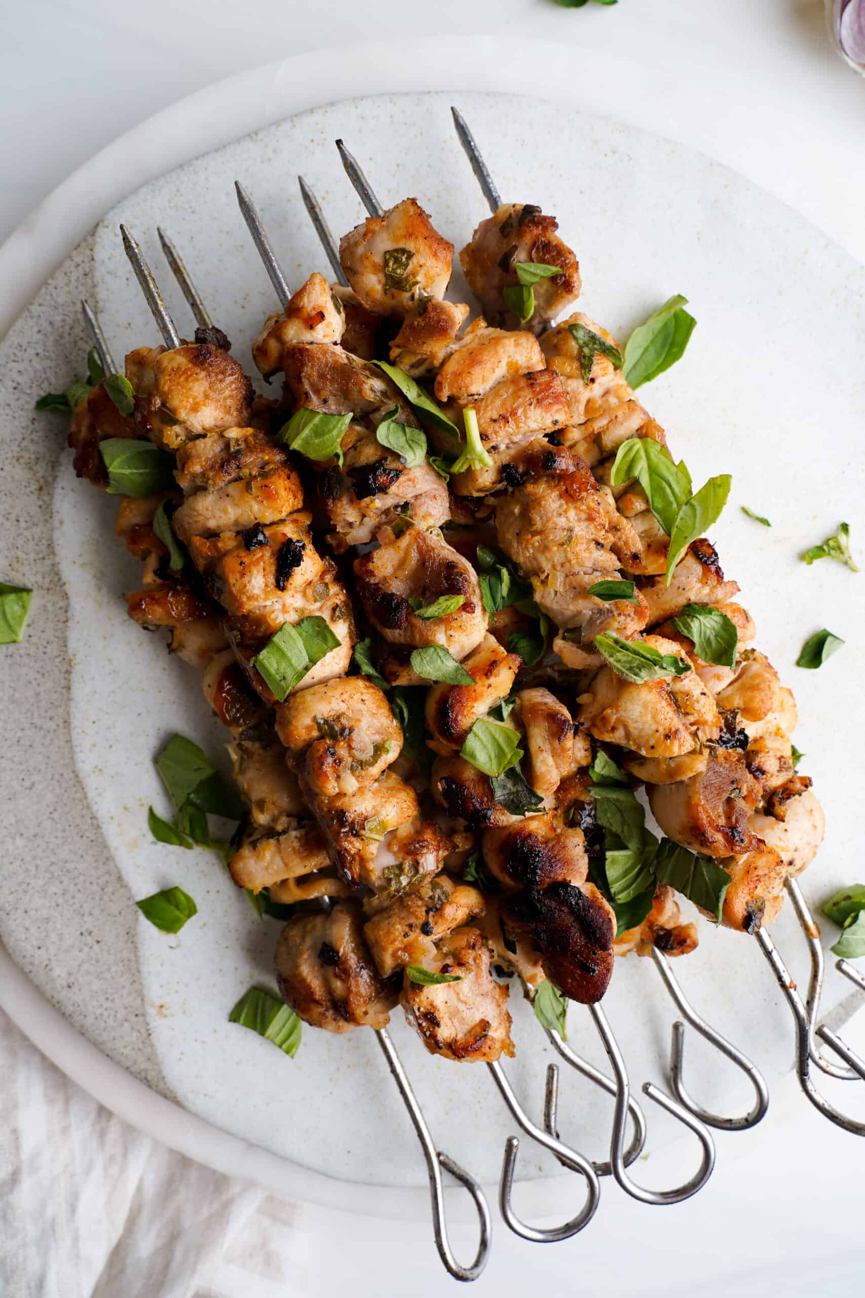 Grilled Chicken Kabobs | cookingwithcassandra.com