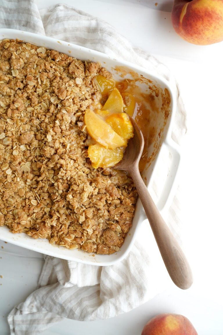 Easy Peach Crisp
