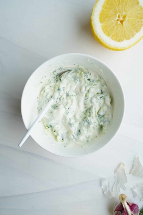 Authentic Greek Tzatziki Sauce Authentic Greek Tzatziki Sauce