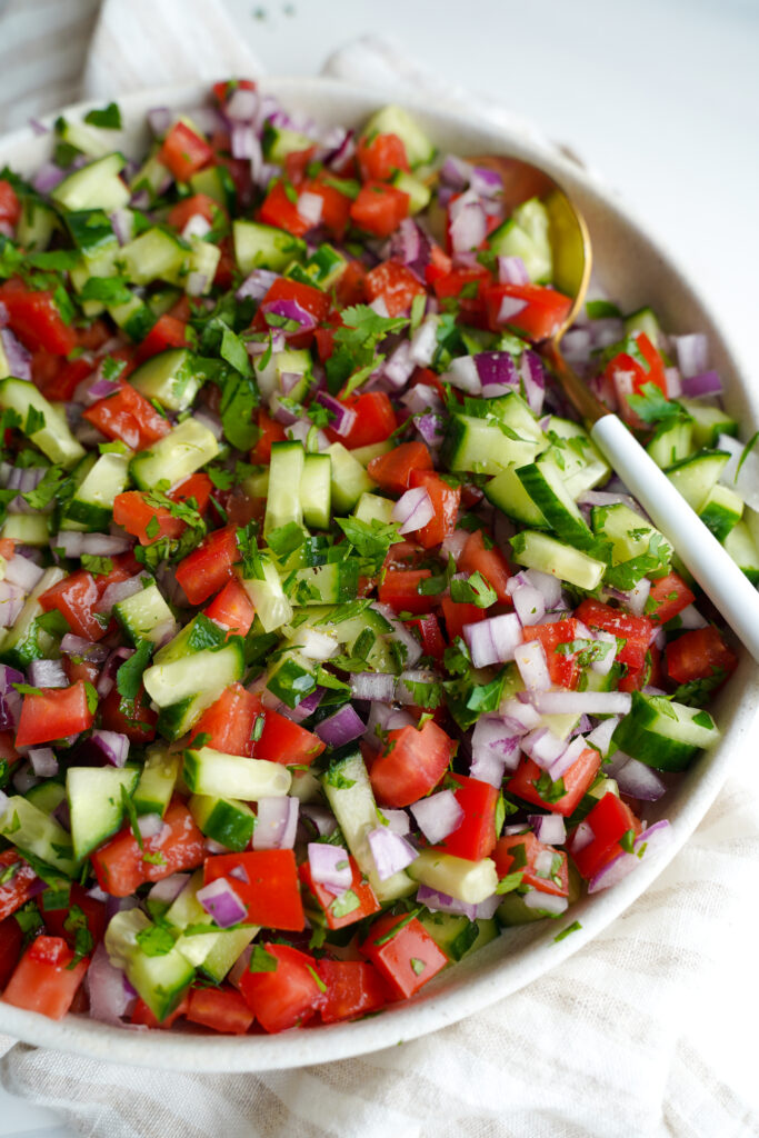 Shirazi Salad | cookingwithcassandra.com