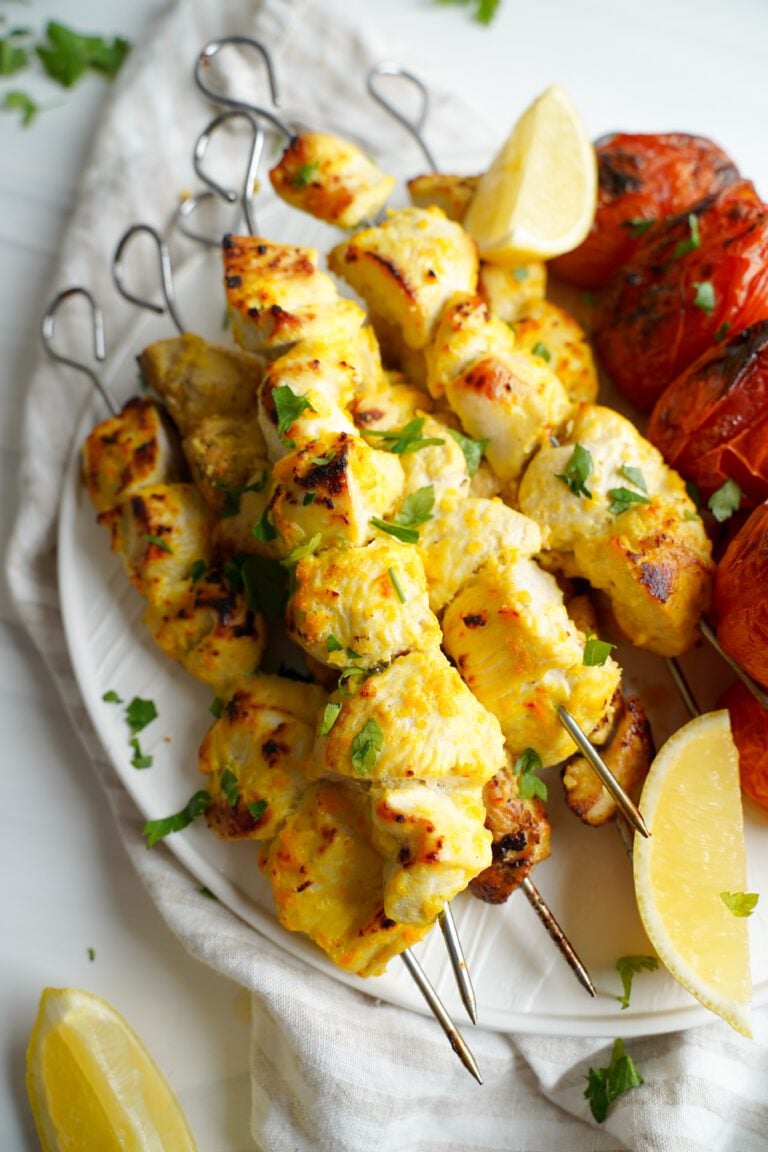 Persian Chicken Joojeh Kebabs
