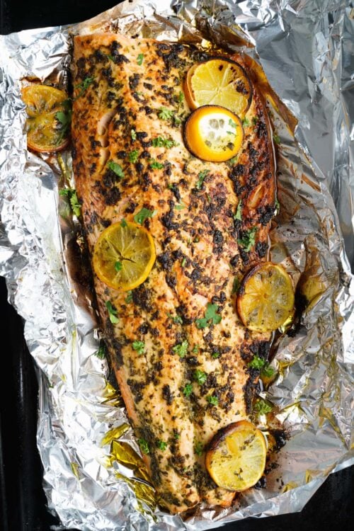 Oven-Baked Dijon Mustard Salmon Oven-Baked Dijon Mustard Salmon