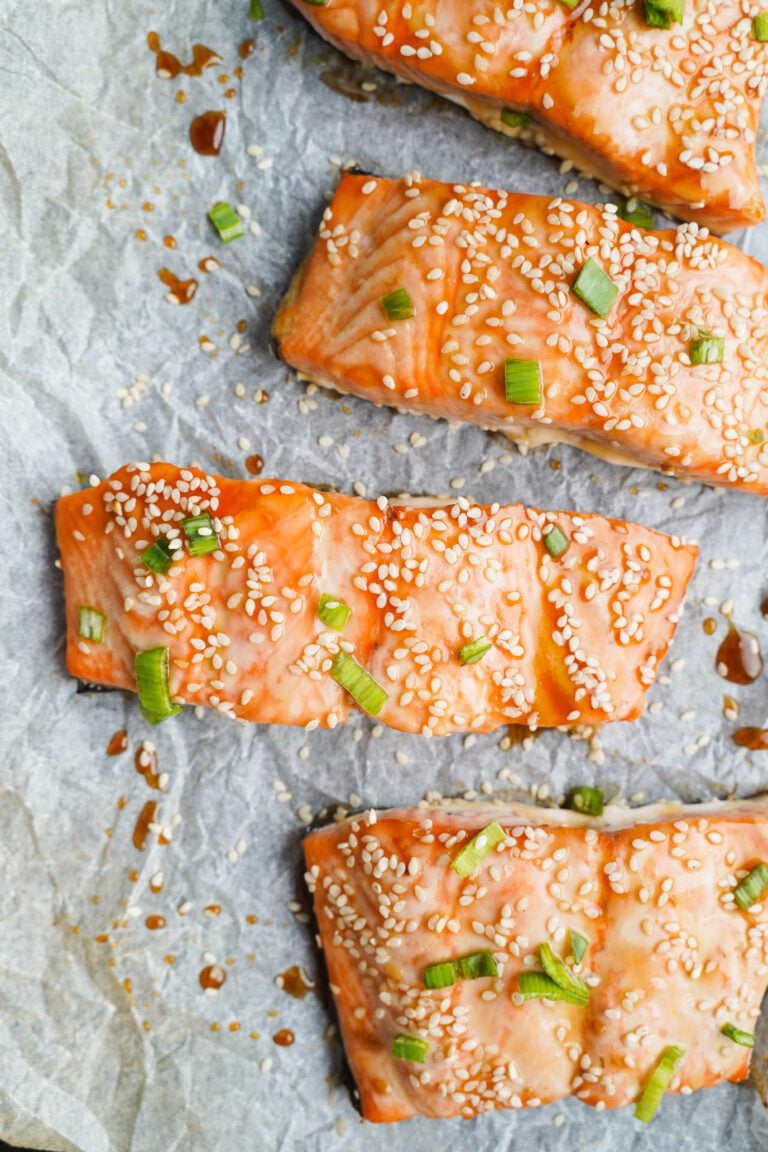  Baked Sesame Ginger Salmon