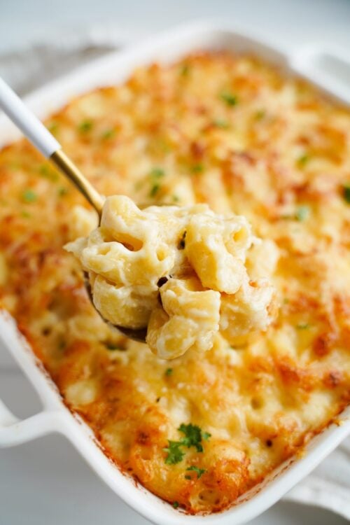 BEST Baked Mac and Cheese