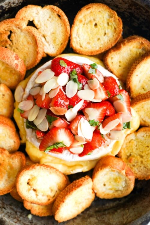 Strawberry Baked Brie