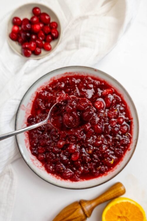 Homemade Cranberry Sauce Recipe