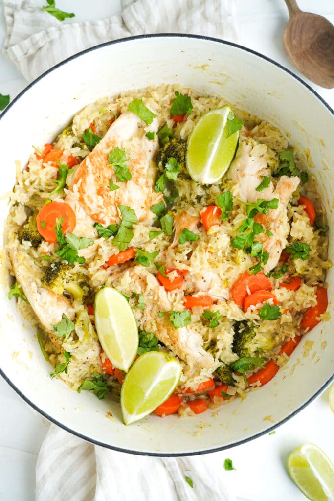 One-Pot Green Curry Chicken and Rice