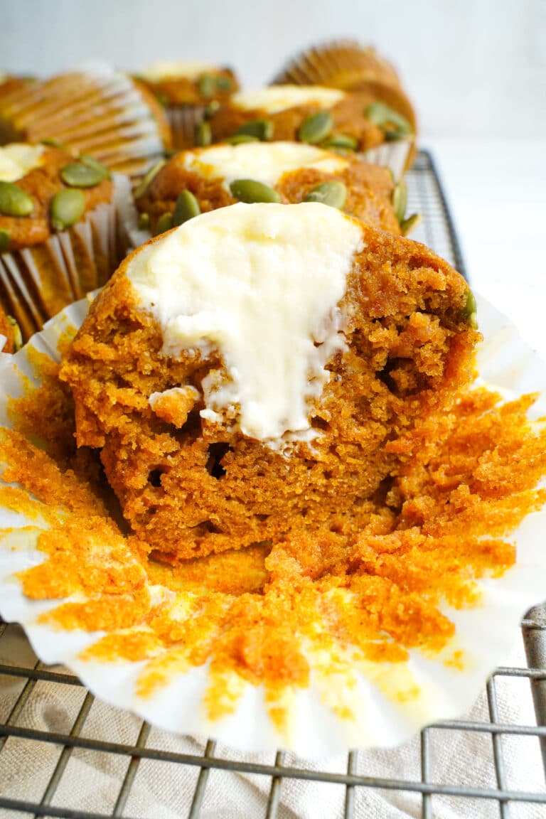 Pumpkin Cream Cheese Muffins