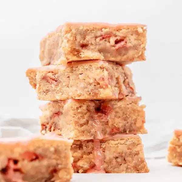 Strawberry Blondies